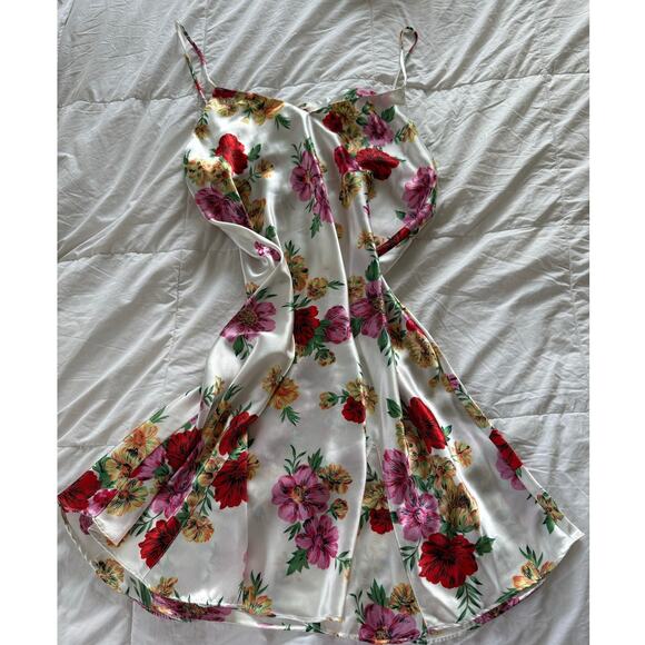Victoria’s Secret Vintage Gold Label 00s Y2K Princess Angelic Slip Dress Large - Picture 1 of 4